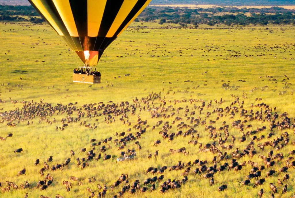 Hot air balloon - Family Safari in Kenya: How to Plan the Perfect Trip with Kids