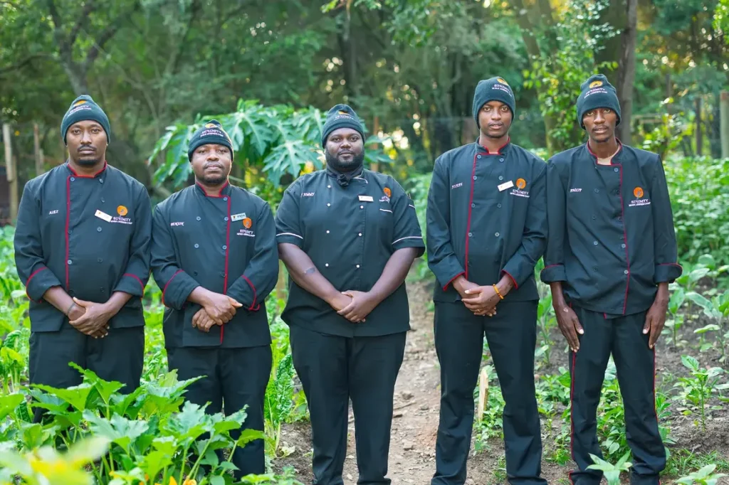 The chefs team at Serenity Mara - Legends Camp - Bush Dining Done Right: Inside the Serenity Mara Legends Camp Kitchen